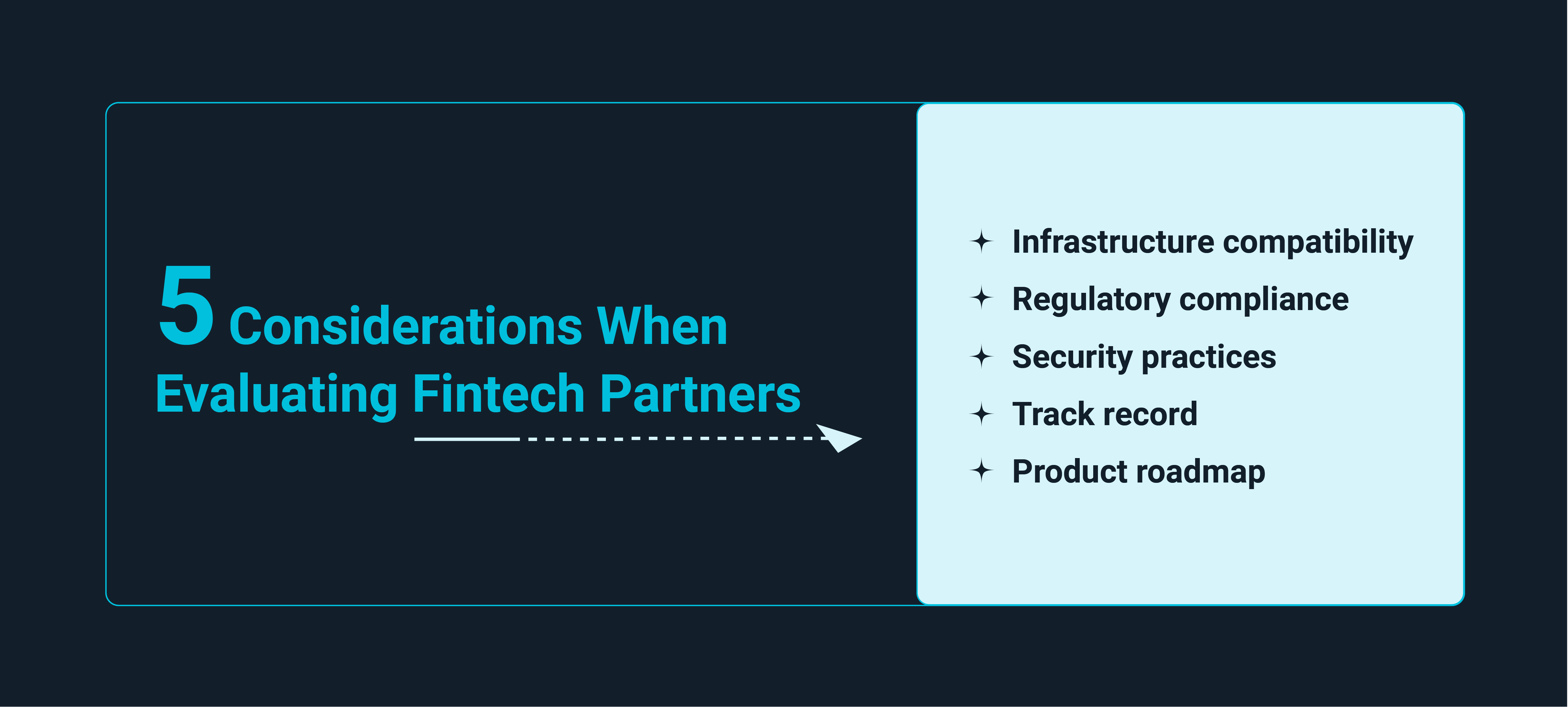 5 Considerations When Evaluating Fintech Partners